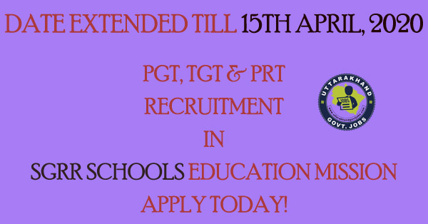 pgt-tgt-and-prt-recruitment-in-sgrr-education-mission-2020